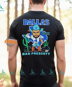 Dallas Cowboys Dak Prescott cartoon shirt