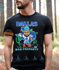 Dallas Cowboys Dak Prescott cartoon shirt