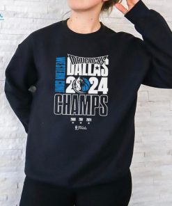 Dallas Mavericks 2024 Western Conference Champions 3x Shirt