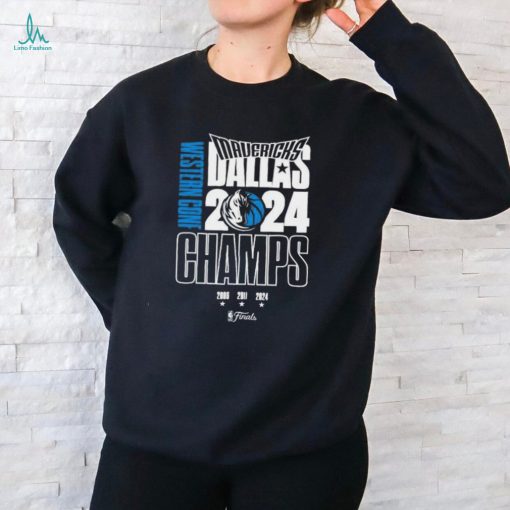 Dallas Mavericks 2024 Western Conference Champions 3x Shirt