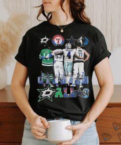 Dallas Mavericks Doncic Dallas Stars Benn Texas Rangers Dallas Cowboy Prescott Signatures shirt