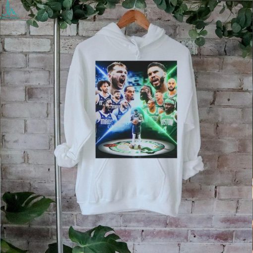Dallas Mavericks vs Boston Celtics in the NBA Finals shirt