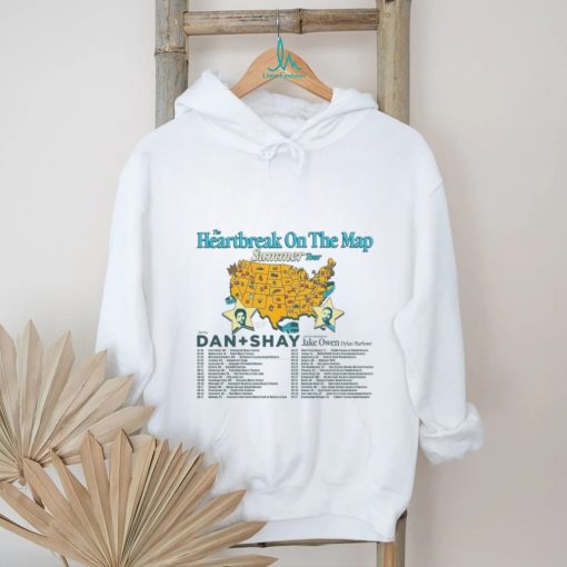Dan And Shay Tour Heartbreak On The Map 2024 Shirts