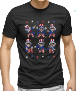 Dancing Uncle Sam 4th of July Boys Girls Kids Funny Dance Shirt