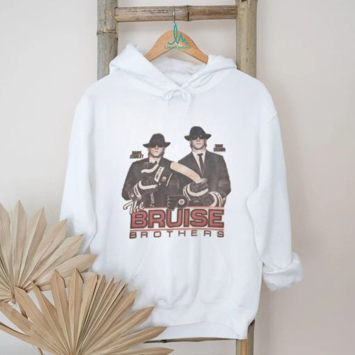 Daryl Stanley and Dave Brrown Philadelphia Flyers the Bruise brothers shirt