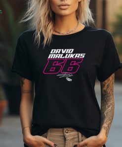 David Malukas 66 signature MSR shirt