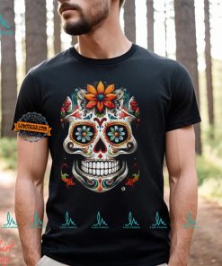 Day Of The Dead Inspired Sugar Skull T Shirt