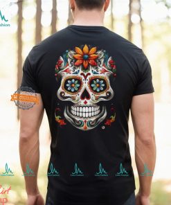 Day Of The Dead Inspired Sugar Skull T Shirt