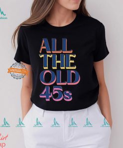 Deacon Blue All The Old 45S Drop Shadow T Shirt