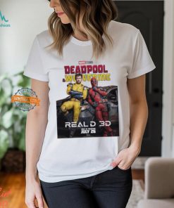 Deadpool and Wolverine Reald 3D New Poster Only In Theaters On July 26 Vintage T Shirt