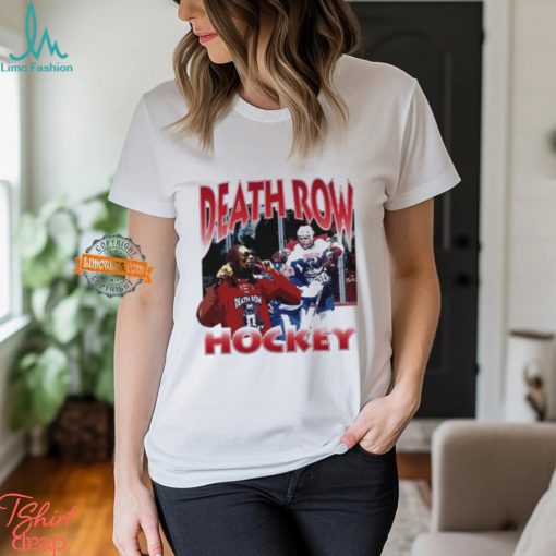 Death Row Hockey Snoop Dogg And Chris Knuckles Nilan Unisex T Shirt