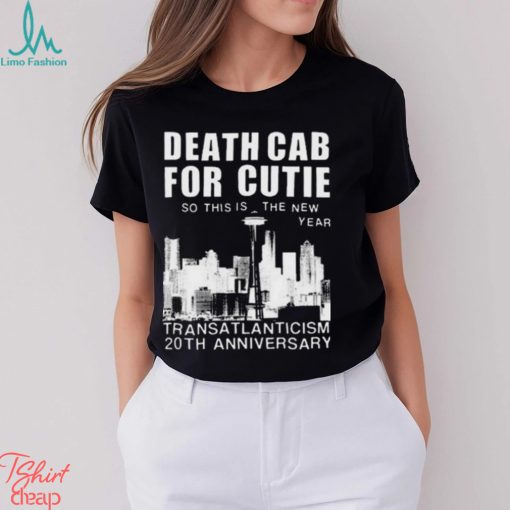Death cab for cutie transatlanticism 20th anniversary shirt