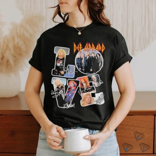 Def Leppard I Love Rock Music True Fan T Shirt