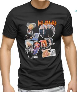 Def Leppard I Love Rock Music True Fan T Shirt