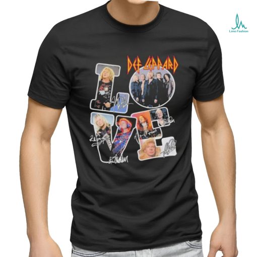 Def Leppard I Love Rock Music True Fan T Shirt