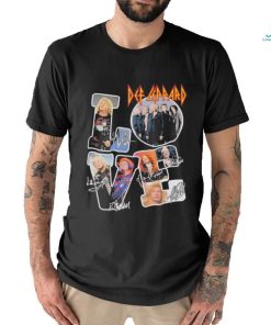 Def Leppard I Love Rock Music True Fan T Shirt
