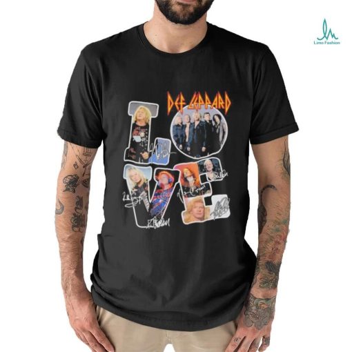Def Leppard I Love Rock Music True Fan T Shirt