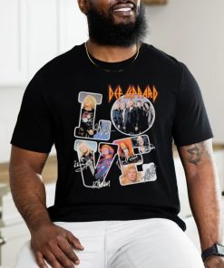 Def Leppard I Love Rock Music True Fan T Shirt