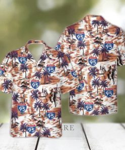 Delaware Interstate Route 95 Highway Hawaiian Shirt
