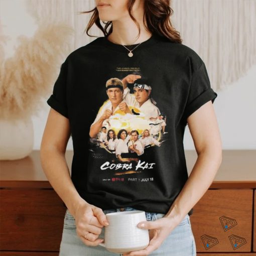 Design Cobra Kai Part 1 on Netflix July 18 2024 Fan Gifts Classic T Shirt