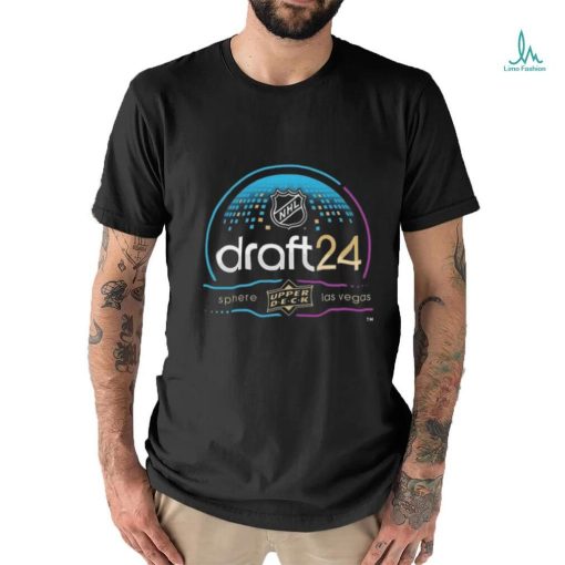 Design Logo 2024 NHL Draft UPPER DECK At The Sphere In Las Vegas Unisex T Shirt