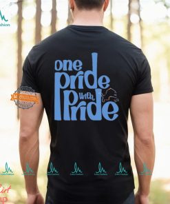 Detroit Lions One Pride With Pride Month Shirt