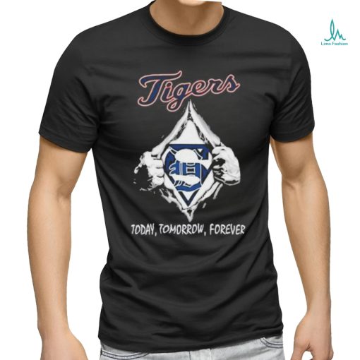 Detroit Tigers This Girl Love Tigers Today Tomorrow Forever T Shirt