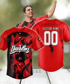 Diablos Rojos Del Mexico X Star Wars Custom Baseball Jersey