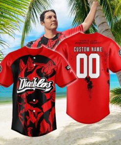 Diablos Rojos Del Mexico X Star Wars Custom Baseball Jersey