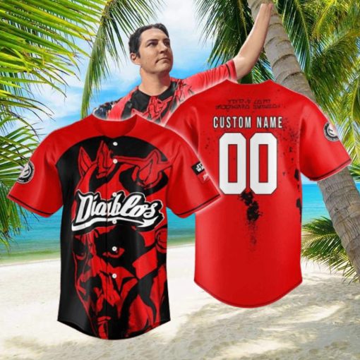 Diablos Rojos Del Mexico X Star Wars Custom Baseball Jersey