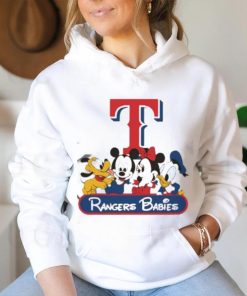 Disney Mickey And Friends Babies Texas Rangers MLB Shirt