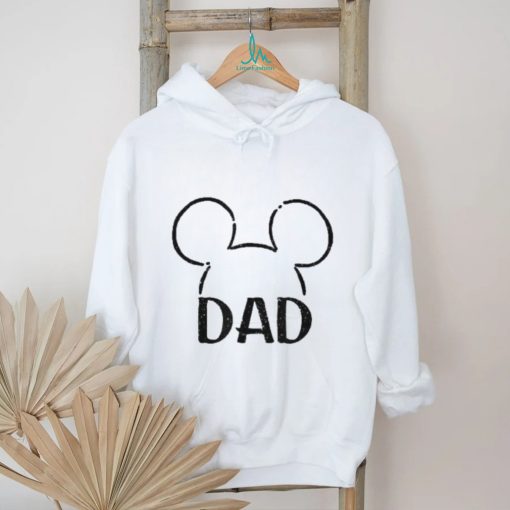 Disney Mickey And Friends Dad Ears Outline Logo Shirt