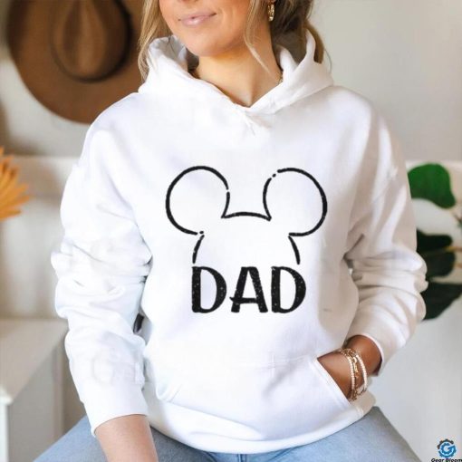 Disney Mickey And Friends Dad Ears Outline Logo Shirt