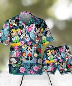 Disney Mickey Mouse Tropical Summer Vacation Hawaii Shirt