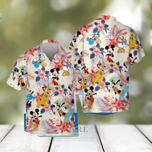 Disney Mickey and Friends Hawaiian Shirt