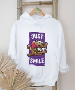 Dog just smile shirt