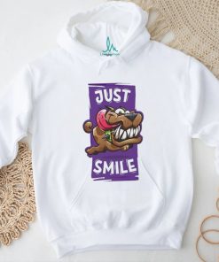 Dog just smile shirt