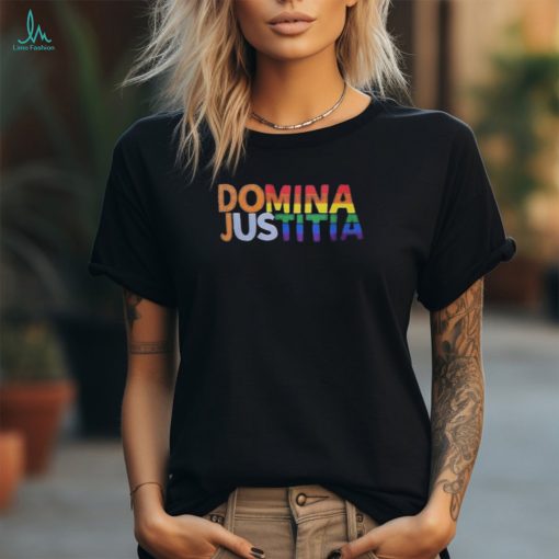 Domina Justitia LGBT T Shirt