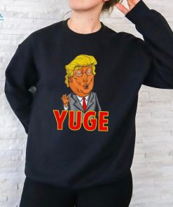 Donald Trump yuge cartoon shirt