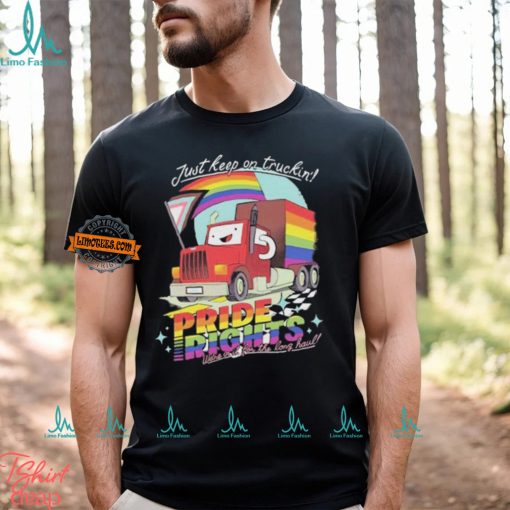 Drawfee Just Keep On Truckin’ Pride Rights Shirt