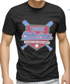 Drunk Phils fans our bases are always loaded shirt