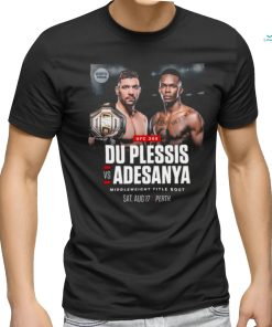 Du Plessis vs Adesanya UFC 305 The Jim Rome Show Shirt