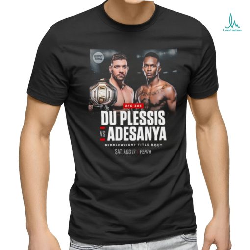 Du Plessis vs Adesanya UFC 305 The Jim Rome Show Shirt