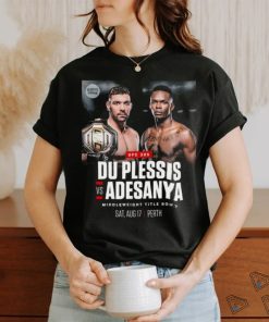 Du Plessis vs Adesanya UFC 305 The Jim Rome Show Shirt