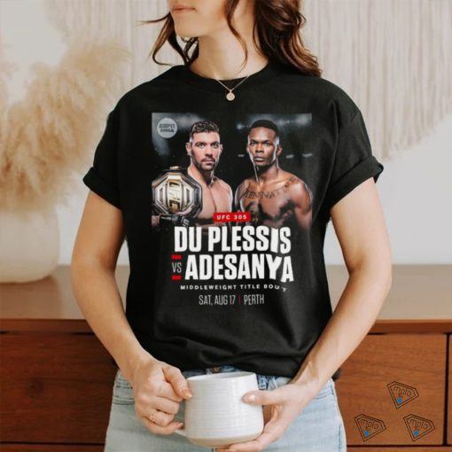Du Plessis vs Adesanya UFC 305 The Jim Rome Show Shirt