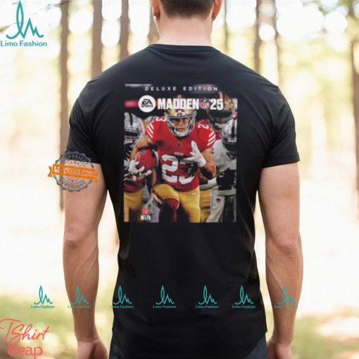 EA Sports Madden NFL 25 Deluxe Edition Cover Athlete Christian McCaffrey From 49Ers Classic T Shirt