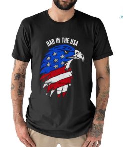 Eagle rad in the USA 4th of July shirt