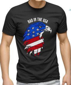 Eagle rad in the USA 4th of July shirt