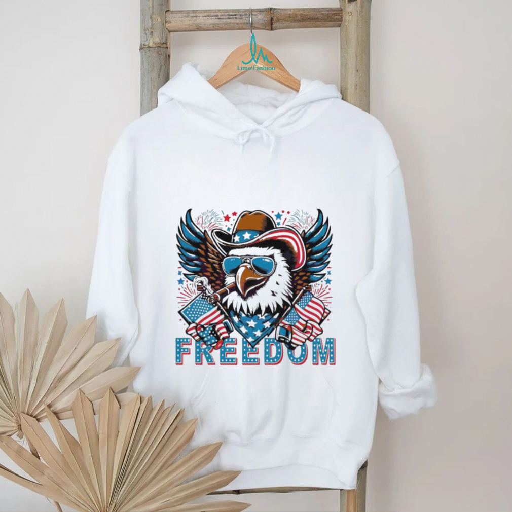 Eagles Cowboy Freedom Us Flag 4th Of July 2024 Shirt Eagles Cowboy Freedom Us Flag 4th Of July 2024 Shirt