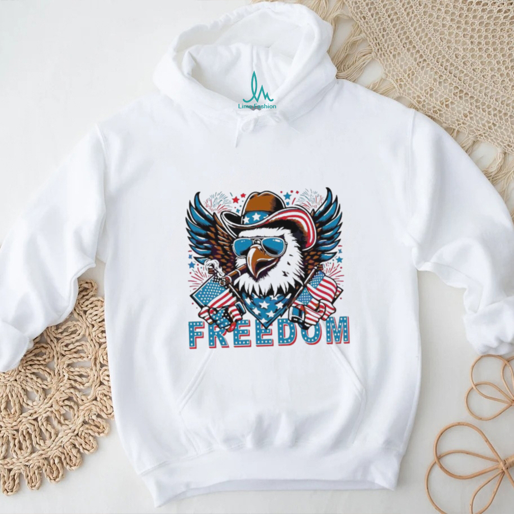 Eagles Cowboy Freedom Us Flag 4th Of July 2024 Shirt Eagles Cowboy Freedom Us Flag 4th Of July 2024 Shirt